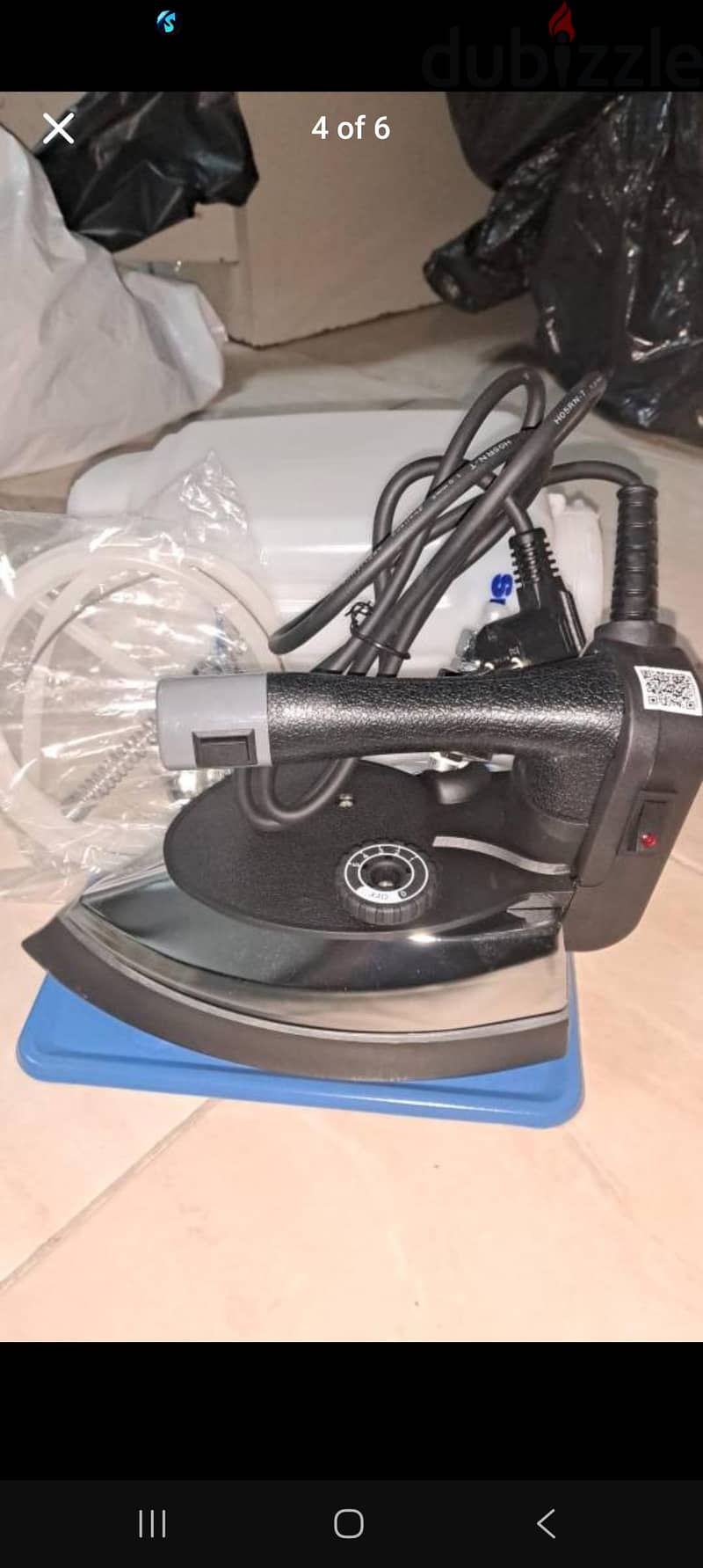 Silver Star Industrial Gravity Steam Iron 3