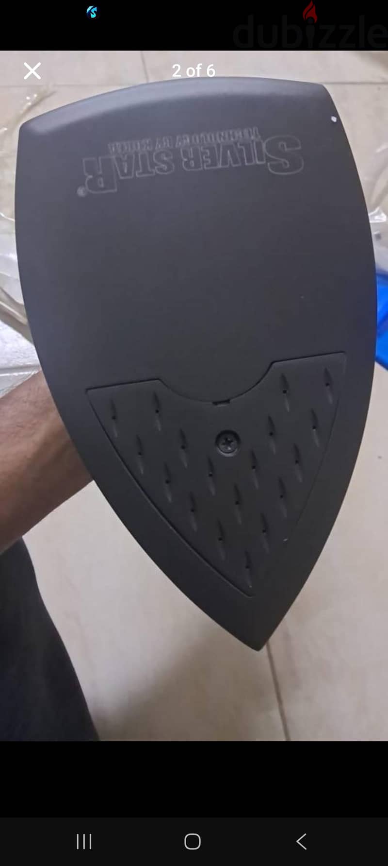 Silver Star Industrial Gravity Steam Iron 4