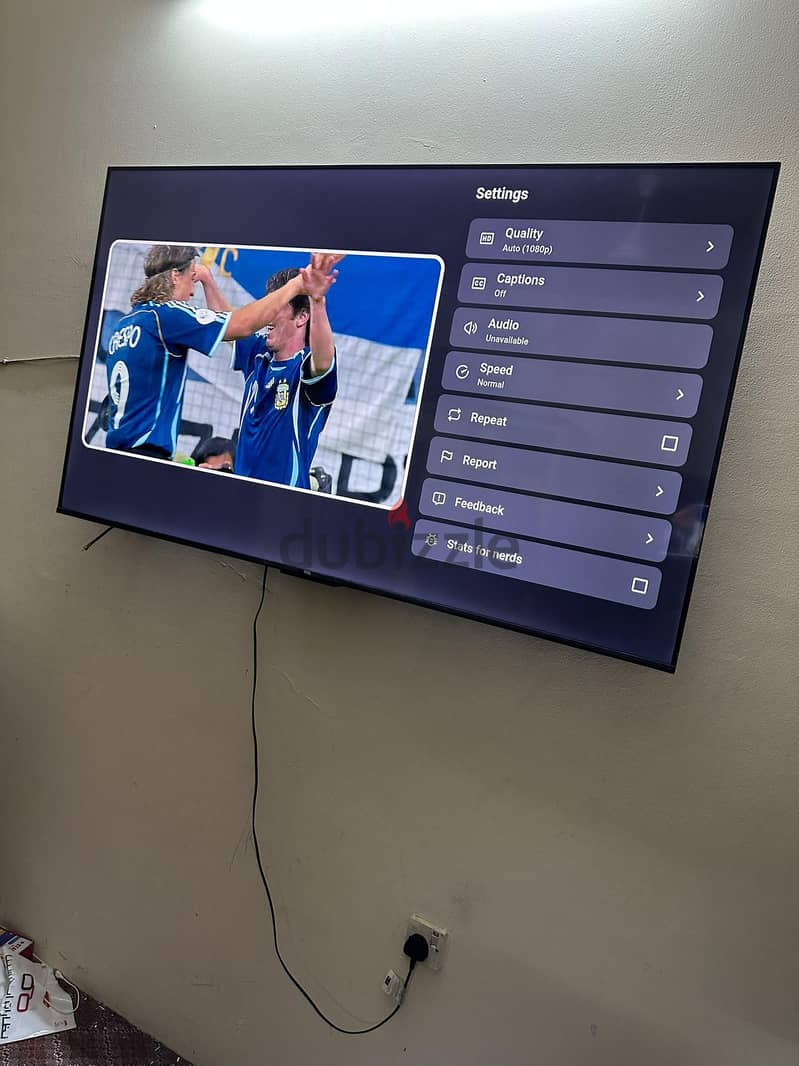 TCL full Google smart 4k TV for sale 2