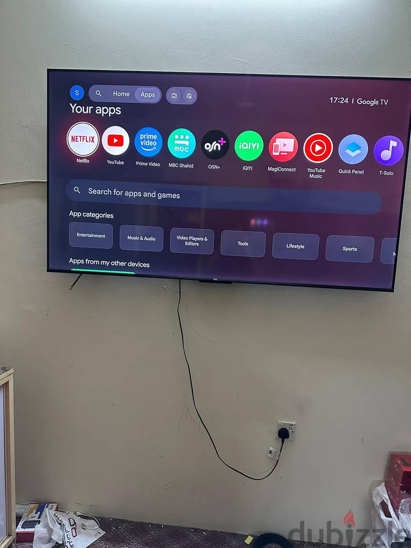 TCL full Google smart 4k TV for sale 4