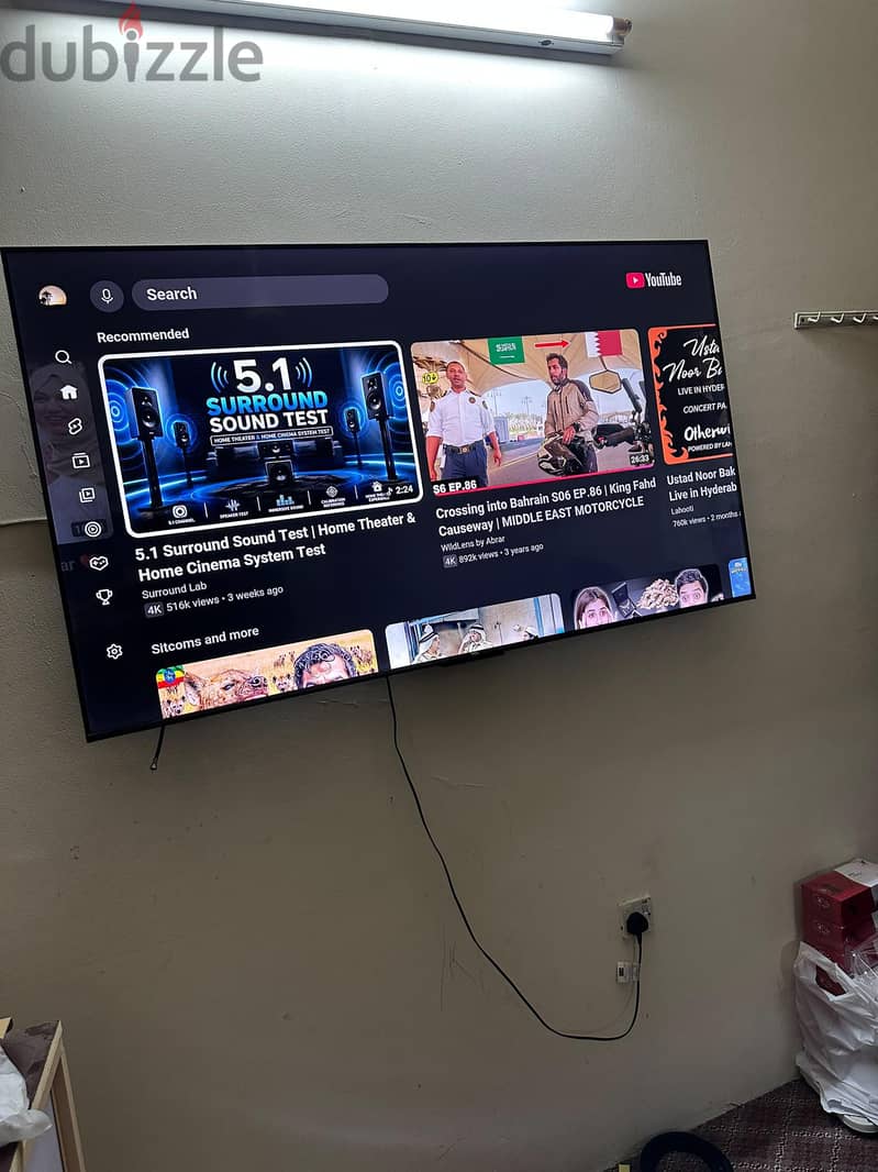 TCL full Google smart 4k TV for sale 6