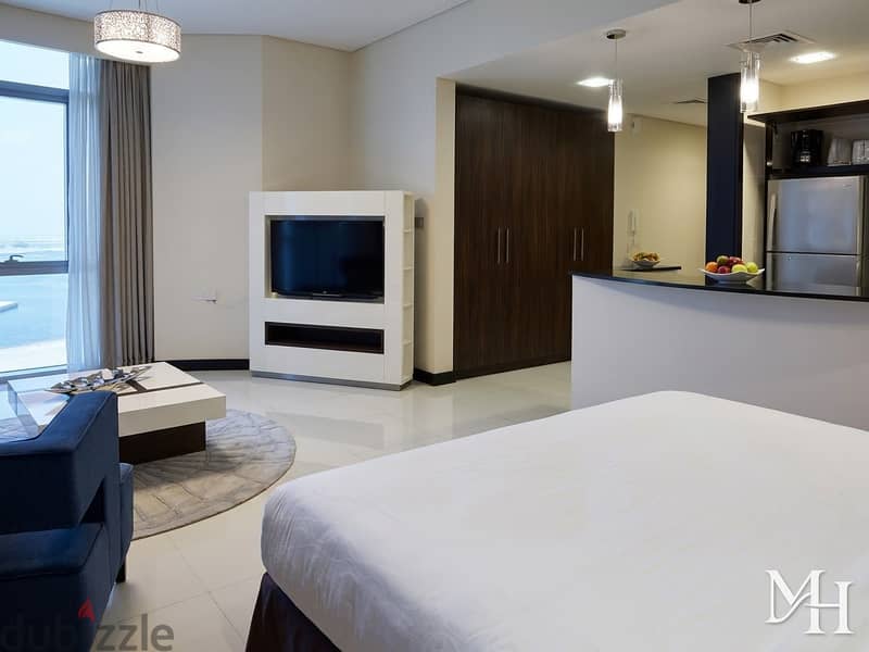 Fontana Towers | Luxury Sea view studio Apartment | Fully Furnished 5