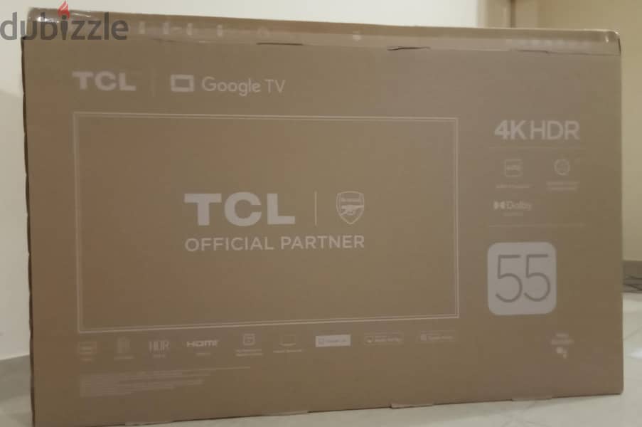 55inch TCL tv brand new sale urgent 1