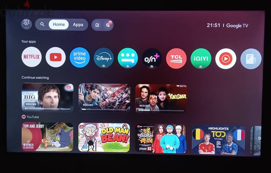 55inch TCL tv brand new sale urgent 2