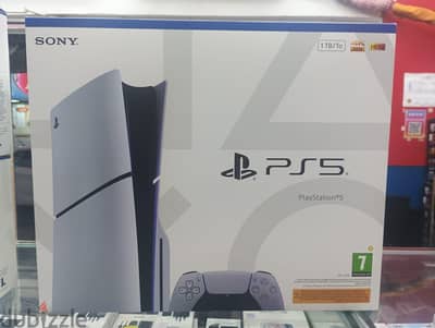ps5 slim new 1tb cd version ashraf warranty