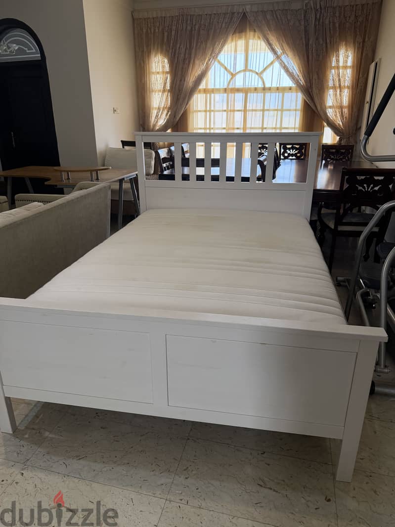 In excellent condition Bed with mattress 65 BHD 3