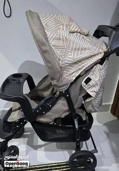 clean and neat stroller