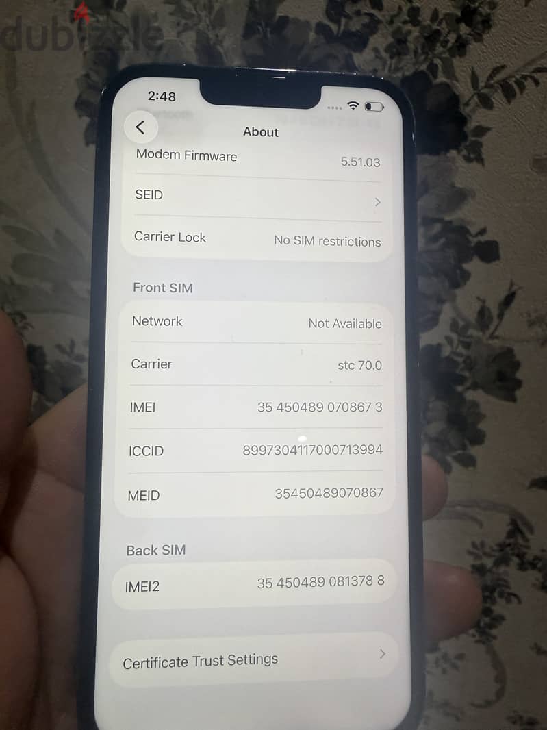 iPhone 13 Pro | 128GB 87% - Screen changed  128 GB  87%  condit 5