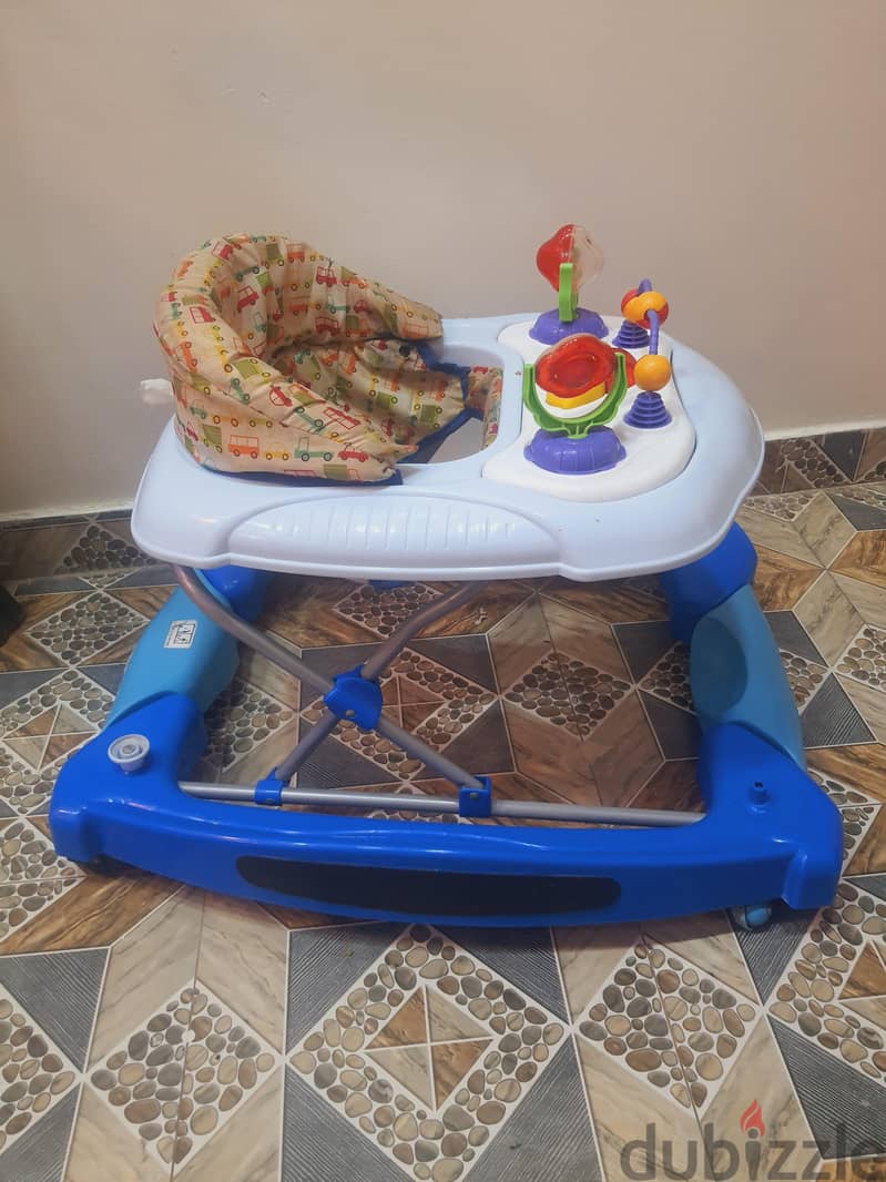 Call (36216143) Baby Walker in Good Condition 4BD Only 1