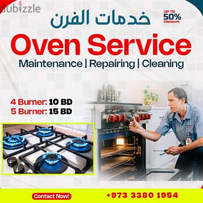 I have all tipe oven servis electric and gas tipe