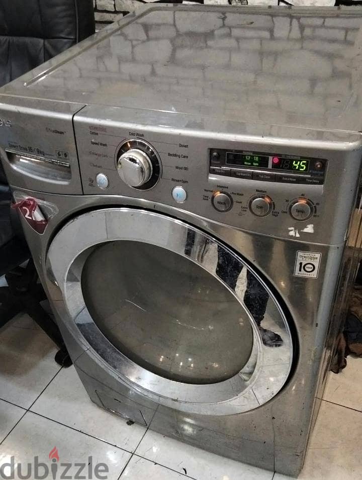 LG 15KG Washer 9KG Drayer 2 in 1 Combo Only 125BD with Warranty 1
