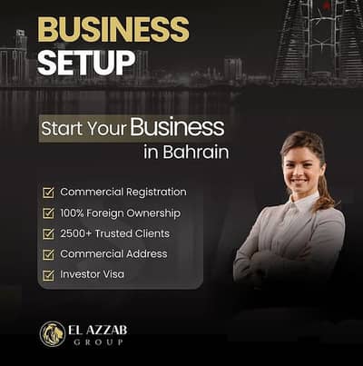 BD49 only You can start your company in the kingdom of Bahrain
