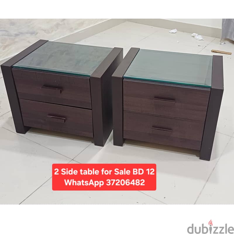 180x200 Bed with mattress and other items for sale with Delivery 7