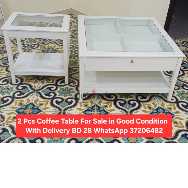 180x200 Bed with mattress and other items for sale with Delivery 14