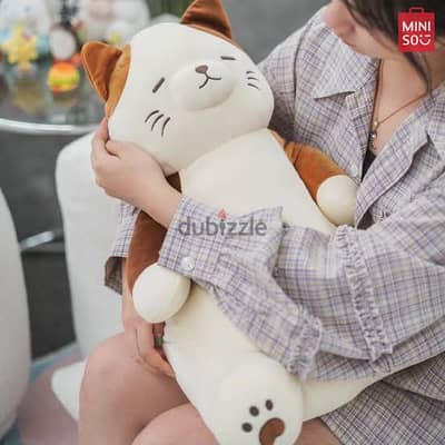 Miniso giant sleepy cat plush toy