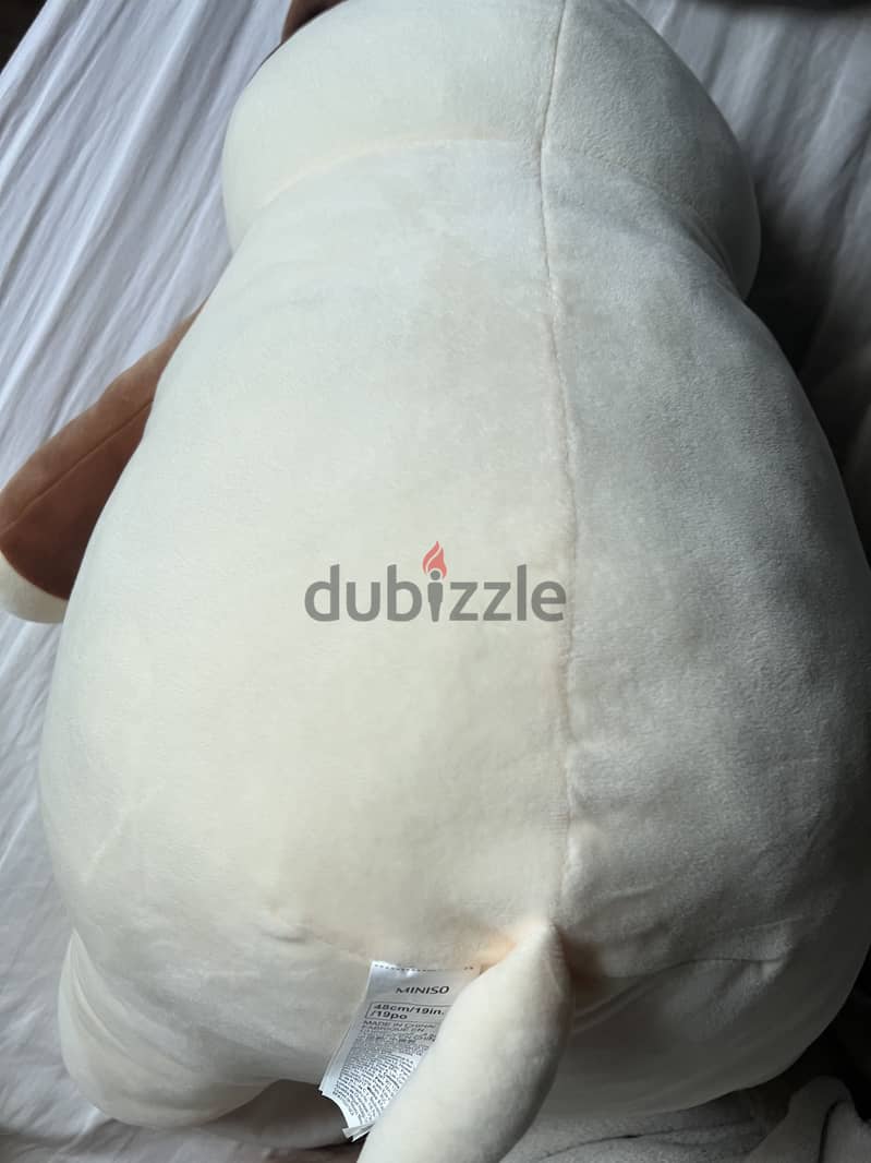 Miniso giant sleepy cat plush toy 3