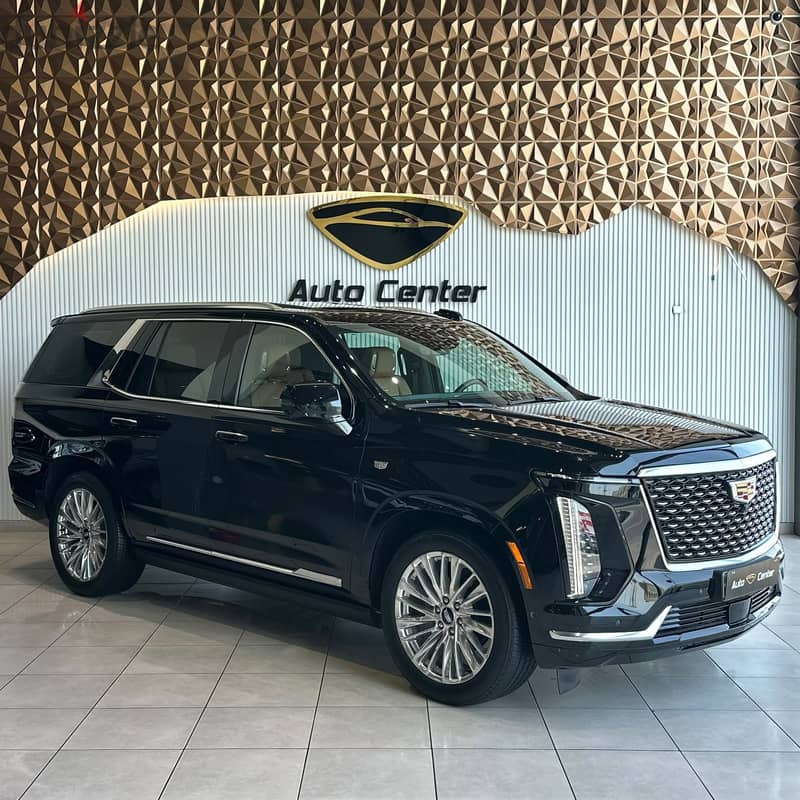 Cadillac Escalade 600 PLATINUM 2025 BLACK 1