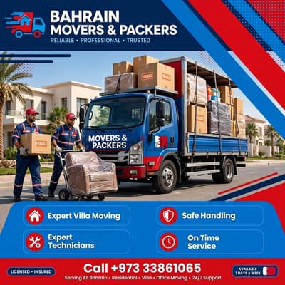 Bahrain House Shifting Services | Full Packing & Moving