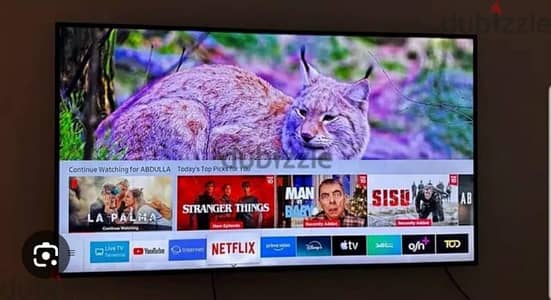 SAMSUNG 55"4K NEW CONDITION