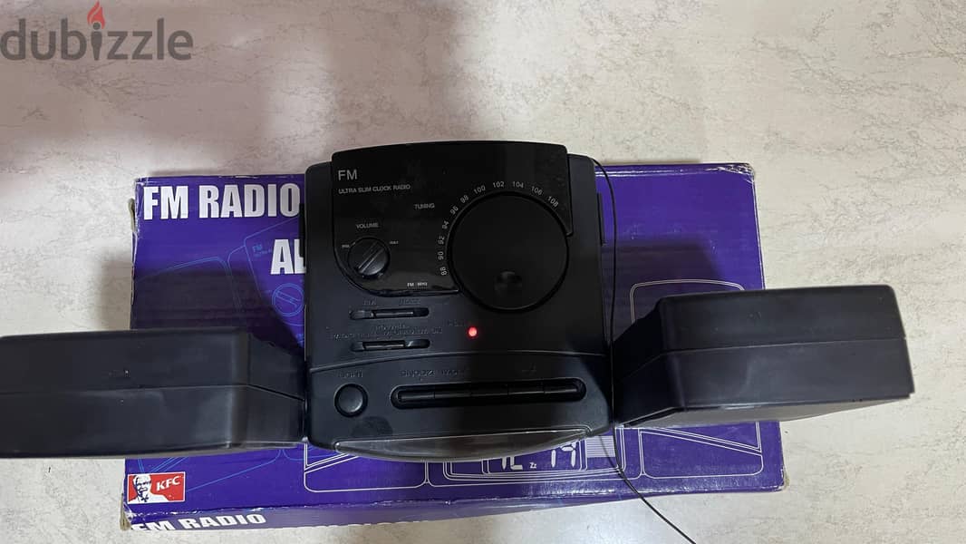 KFC FM Radio Alarm Clock from 90s 1