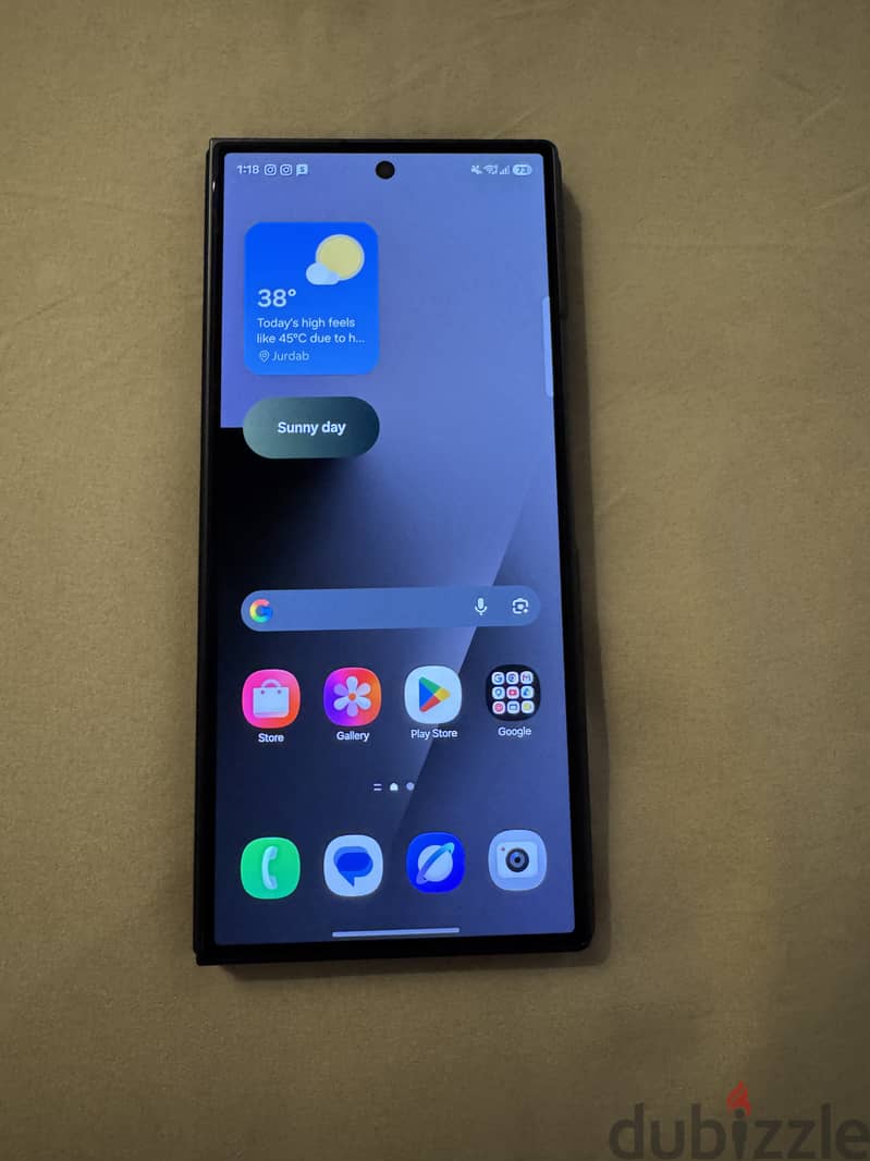 For sale Samsung galaxy fold 7 black 512 GB with original cover/Box 1