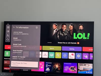 Brand new LG 75"
