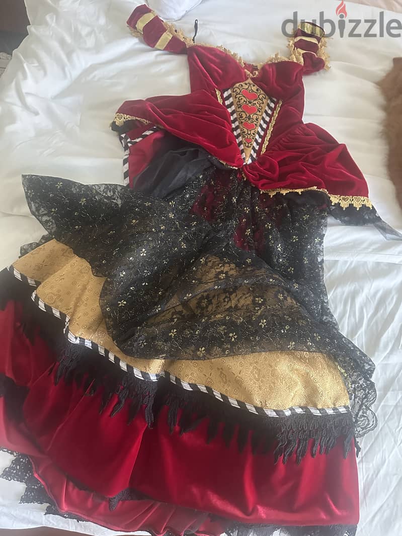 Queen heart costume Halloween 2