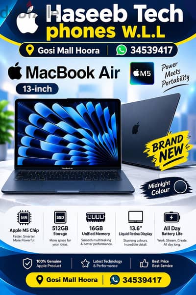 MacBook Air M5 13-inch 512gb