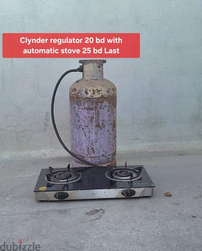 Clynder regulator 20 with stove automatic 25 msg 3670 8372 wts ap