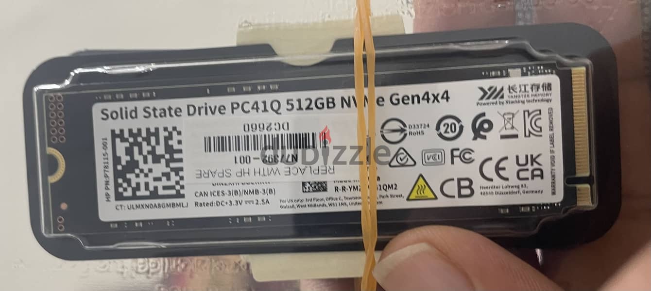 512gb m. 2 nvme ssd Gen 4 2280 size 1