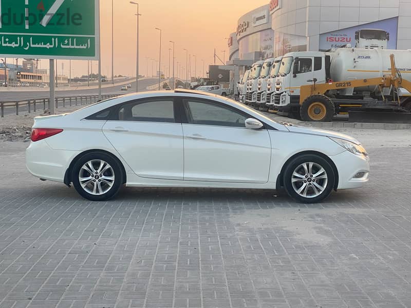 Hyundai Sonata 2011 White 3