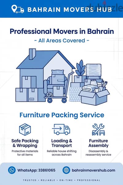 House Moving Company Bahrain | Professional Packing Service