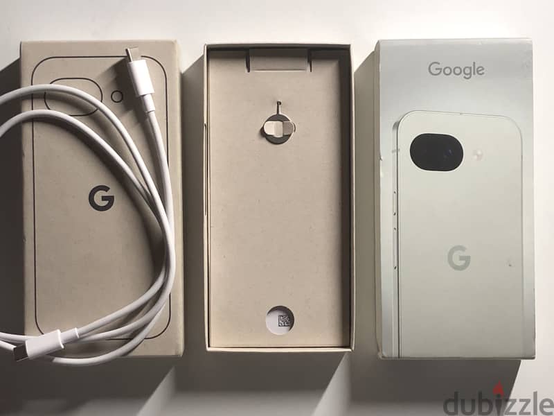 Google Pixel 10a 256GB Fog - Open Box / 1 Day Old + Cases & Screen Pro 4