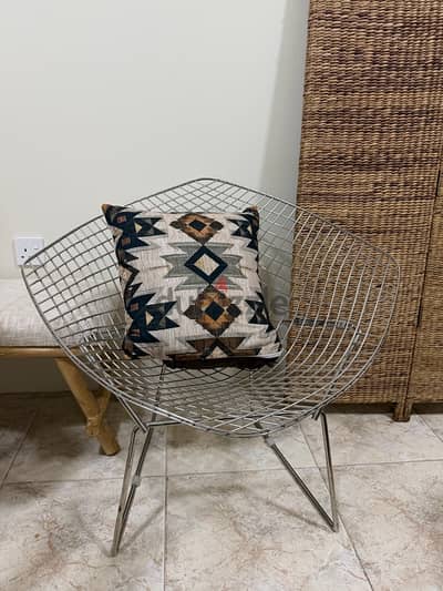 Bertoia Diamond Chrome Chair