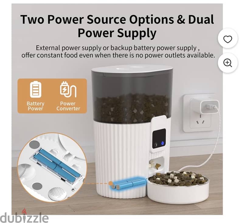 PAPIFEED Automatic Cat/Dog Feeder (WiFi & App Controlled) 2