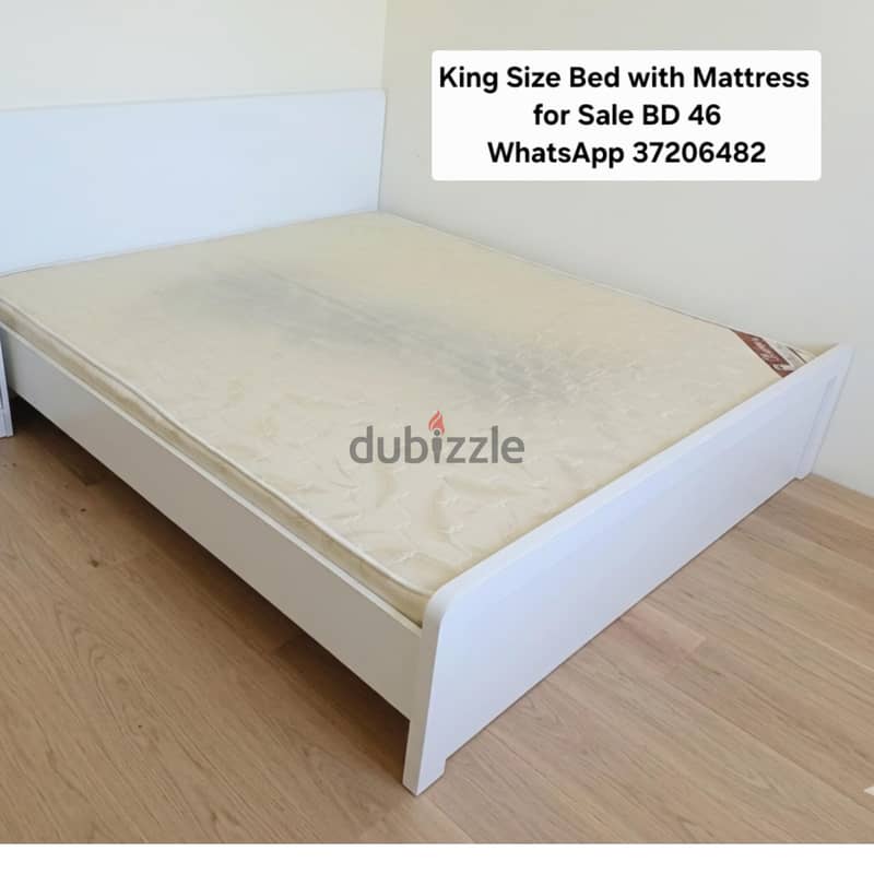 150x200 Bed with Mattress and other items for sale with Delivery 16