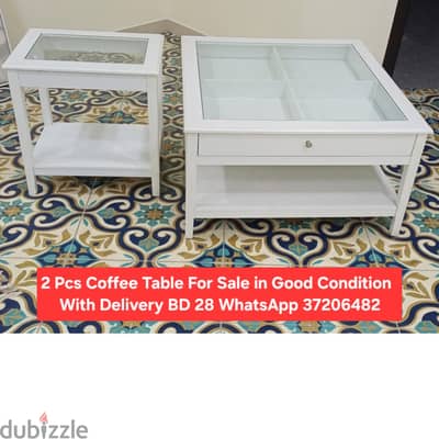 Center table and other items for sale with Delivery