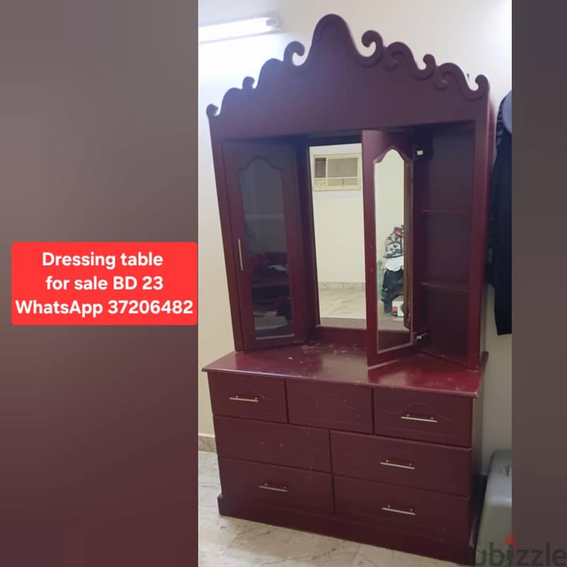 Center table and other items for sale with Delivery 9