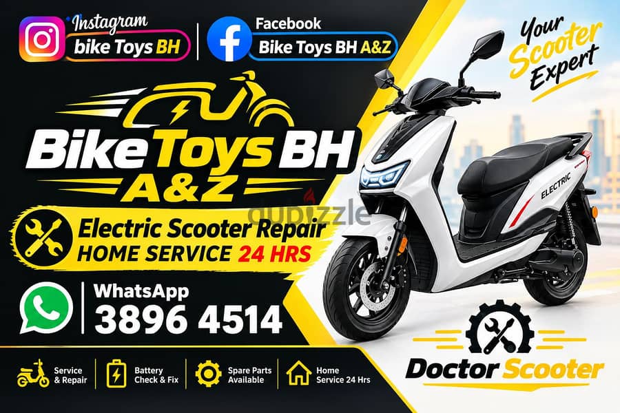 Electric scooter sale and repaire service home 2
