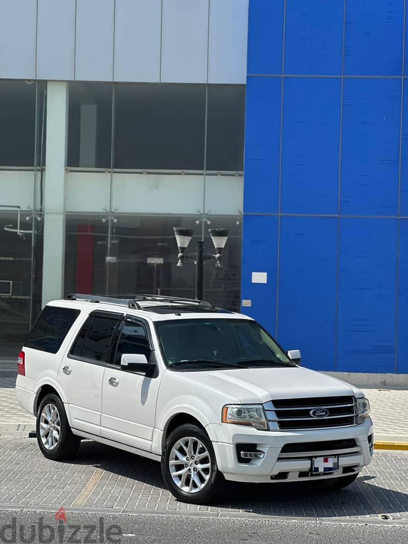 FORD EXPEDITION LIMITED 2016 WHITE 1