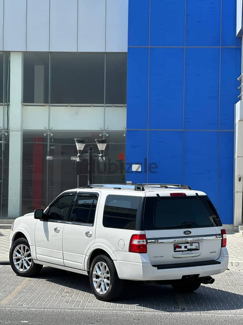 FORD EXPEDITION LIMITED 2016 WHITE 2