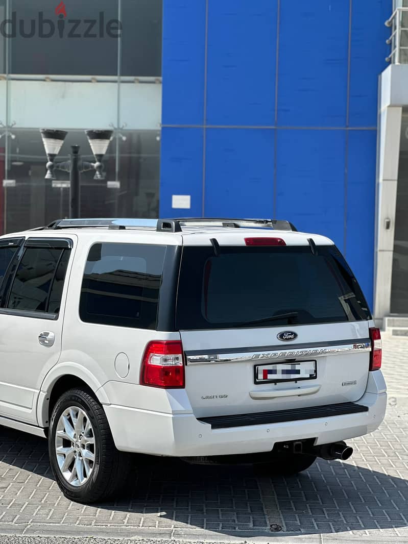 FORD EXPEDITION LIMITED 2016 WHITE 5