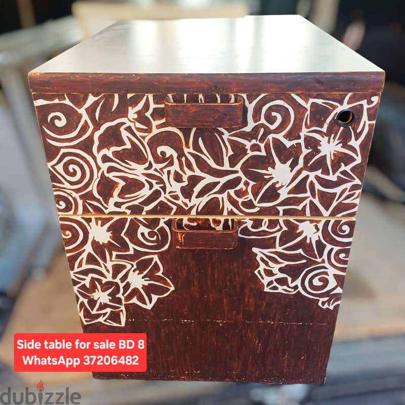 2 Drawer sideboard with door and other items for sale with Delivery 1