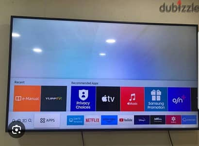 SAMSUNG 55" 4K NEW CONDITION