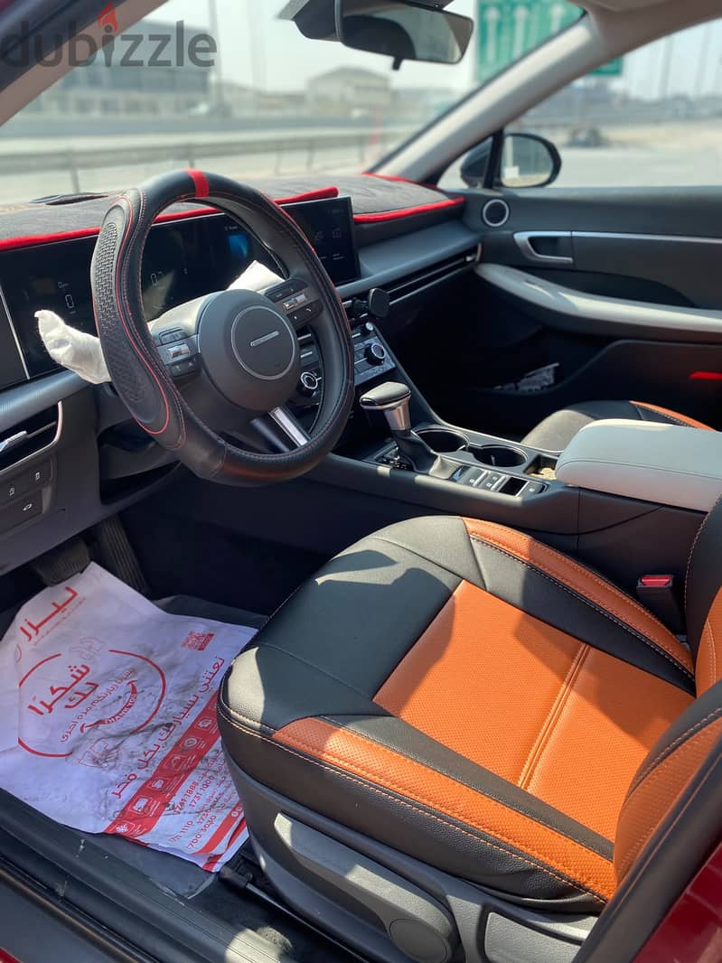Hyundai Sonata 2025 Red 4
