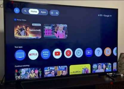 42”inch smart Google tv 4k Hisense