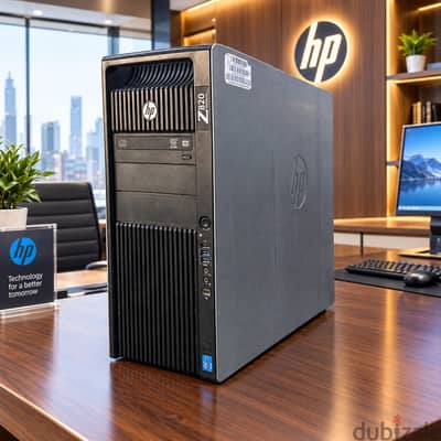 HP Workstation Intel Xeon Double Processor 128GB RAM & 512GB SSD+2TB H