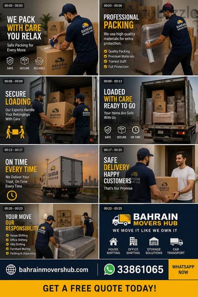 Stress-Free House Moving in Bahrain