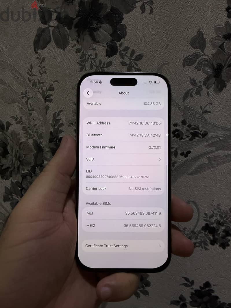 iPhone 16 Pro Titanium | 128GB  | 89%   |screen changed 3