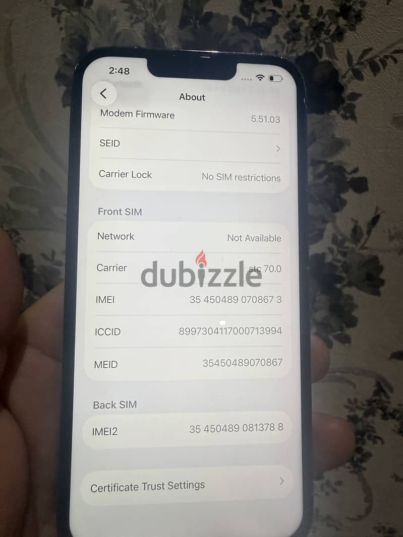 iPhone 13 Pro | 128GB 87% - Screen changed  128 GB  87%  condit 5
